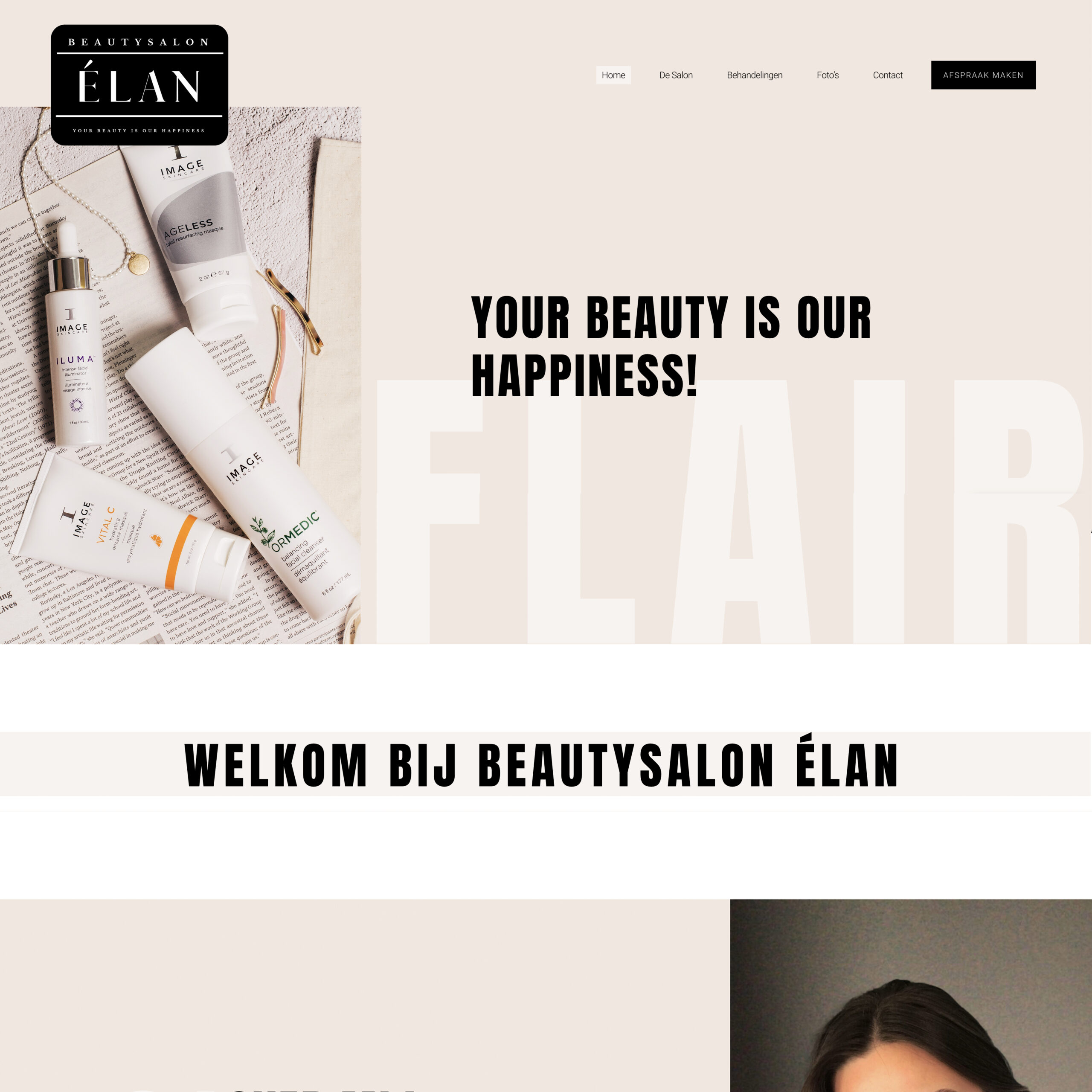 Beautysalon Elan Homepage vk
